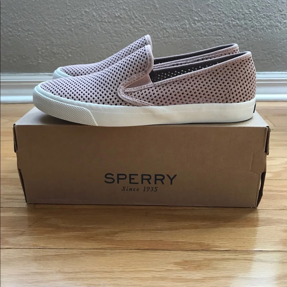 New Pink Sperry Sneakers Slip-On’s